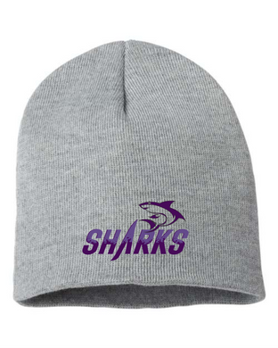 Sharks - Winter Beanie - Heather Grey     HAT