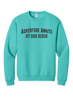 Load image into Gallery viewer, PBIS Oak Ridge Let's All Get on Board- Crew Neck - Scuba Blue Adult Only