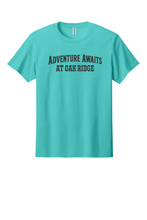 Load image into Gallery viewer, PBIS Oak Ridge Let's All Get on Board- Short Sleeve T-shirt - Scuba Blue