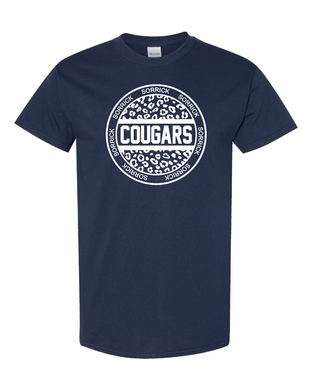 Sorrick - Cougar Circle - Short Sleeve T-shirt - Navy