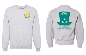 Hilda Walker Alice in Wonderland Jr. - Crew Neck Sweatshirt - Ash Grey