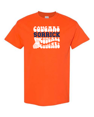 Sorrick - Cougar Groovy - Short Sleeve T-shirt -Orange