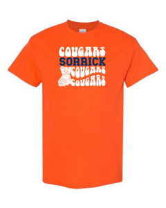 Sorrick - Cougar Groovy - Short Sleeve T-shirt -Orange