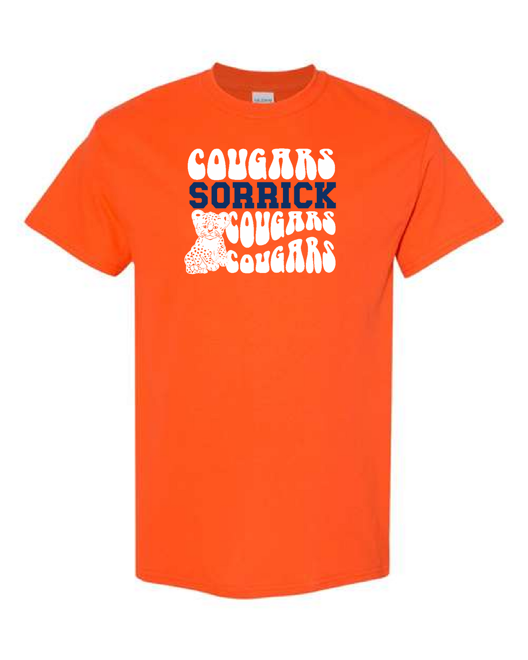 Sorrick - Cougar Groovy - Short Sleeve T-shirt -Orange
