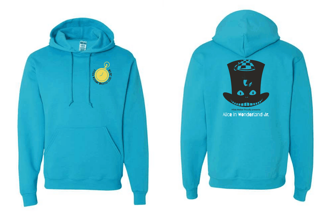 Hilda Walker Alice in Wonderland Jr. - Hoodie - Teal