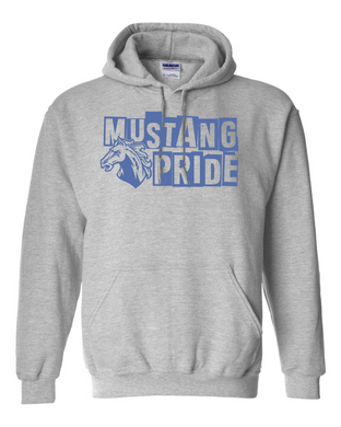 Oak Ridge - Mustang Pride - Hoodie - Sport Grey