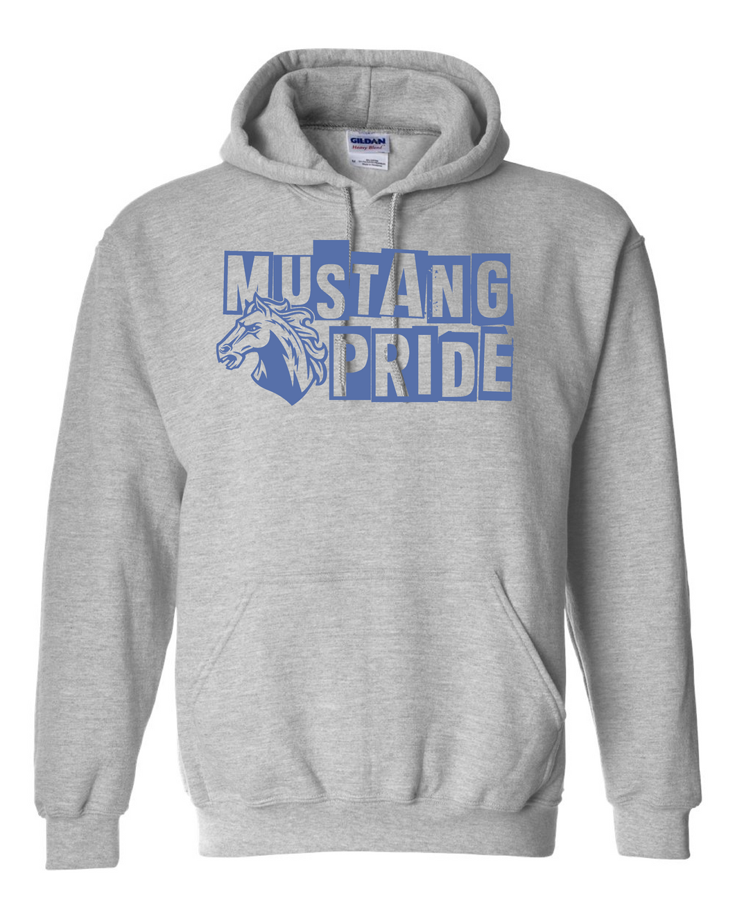 Oak Ridge - Mustang Pride - Hoodie - Sport Grey