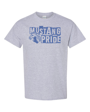 Oak Ridge Mustang Pride - Short Sleeve T-shirt - Sport Grey