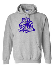 Load image into Gallery viewer, Oak Ridge Mustangs Swoosh - Hoodie - Sport Grey