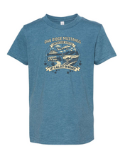 Load image into Gallery viewer, PBIS Oak Ridge Adventure- Short Sleeve T-shirt - Heather Blue Lagoon