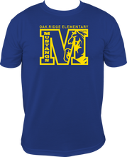 Load image into Gallery viewer, Oak Ridge Outline M - Short Sleeve T-shirt - Royal Blue