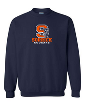 Load image into Gallery viewer, Sorrick - Cougar Bloack Letter - Crew Neck - Navy