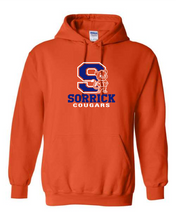 Load image into Gallery viewer, Sorrick - Cougar Block Letter - Hoodie - Orange