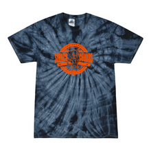 Load image into Gallery viewer, Sorrick - Cougar Star Circle - Short Sleeve T-shirt - Tie Dyed Navy