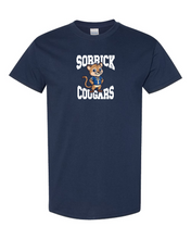 Load image into Gallery viewer, Sorrick - Cougar Full Color - Short Sleeve T-shirt - Navy
