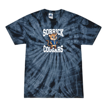 Load image into Gallery viewer, Sorrick - Cougar Full Color - Short Sleeve T-shirt - Tie Dyed Navy Blue