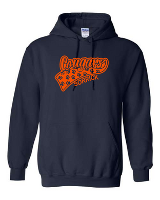 Sorrick - Cougar Paws - Hoodie - Navy Blue
