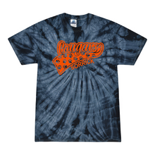 Load image into Gallery viewer, Sorrick - Cougar Paws - Short Sleeve T-shirt - Tie Dyed Navy
