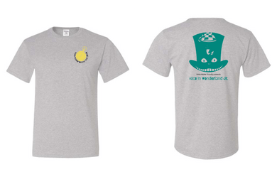 Hilda Walker Alice in Wonderland Jr. - Shortsleeve T-shirt - Ash Grey