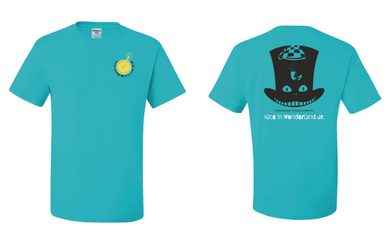 Hilda Walker Alice in Wonderland Jr. - Shortsleeve T-shirt - Teal