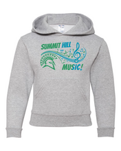 Load image into Gallery viewer, SH 161 - Summit Hill Music - Two color logo- Sport Grey - Hoodie